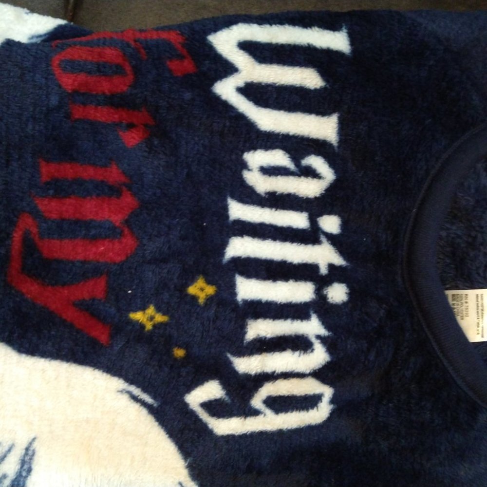 HARRY POTTER - COMFY FLEECE - LONG SLEEVE SLEEP SHIRT SIZE M - Picture 4 of 4